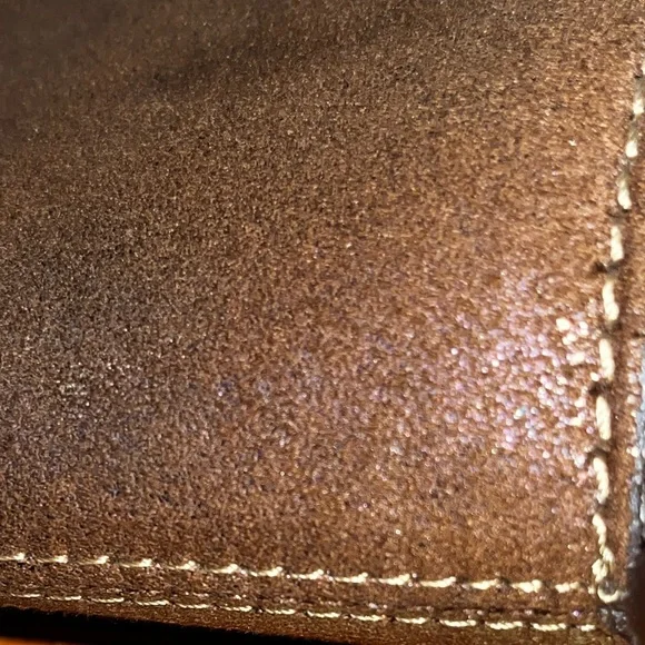 Free People crossbody purse brown metallic sparkly western country boho cowgirl - Picture 11 of 11